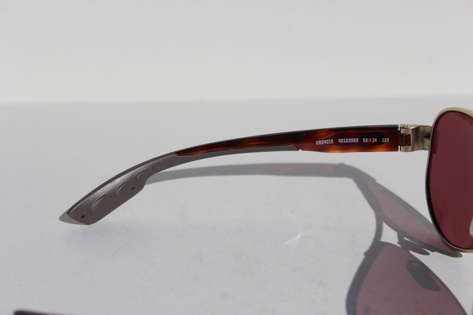 COSTA DEL MAR South Point POLARIZED Sunglasses Brushed Gold/Gold Mirror 580G NEW