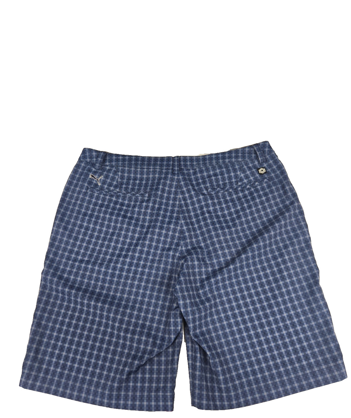 Cobra PUMA Golf Shorts Mens Blue Flat Front Casual 4 Pockets Chino Size 38