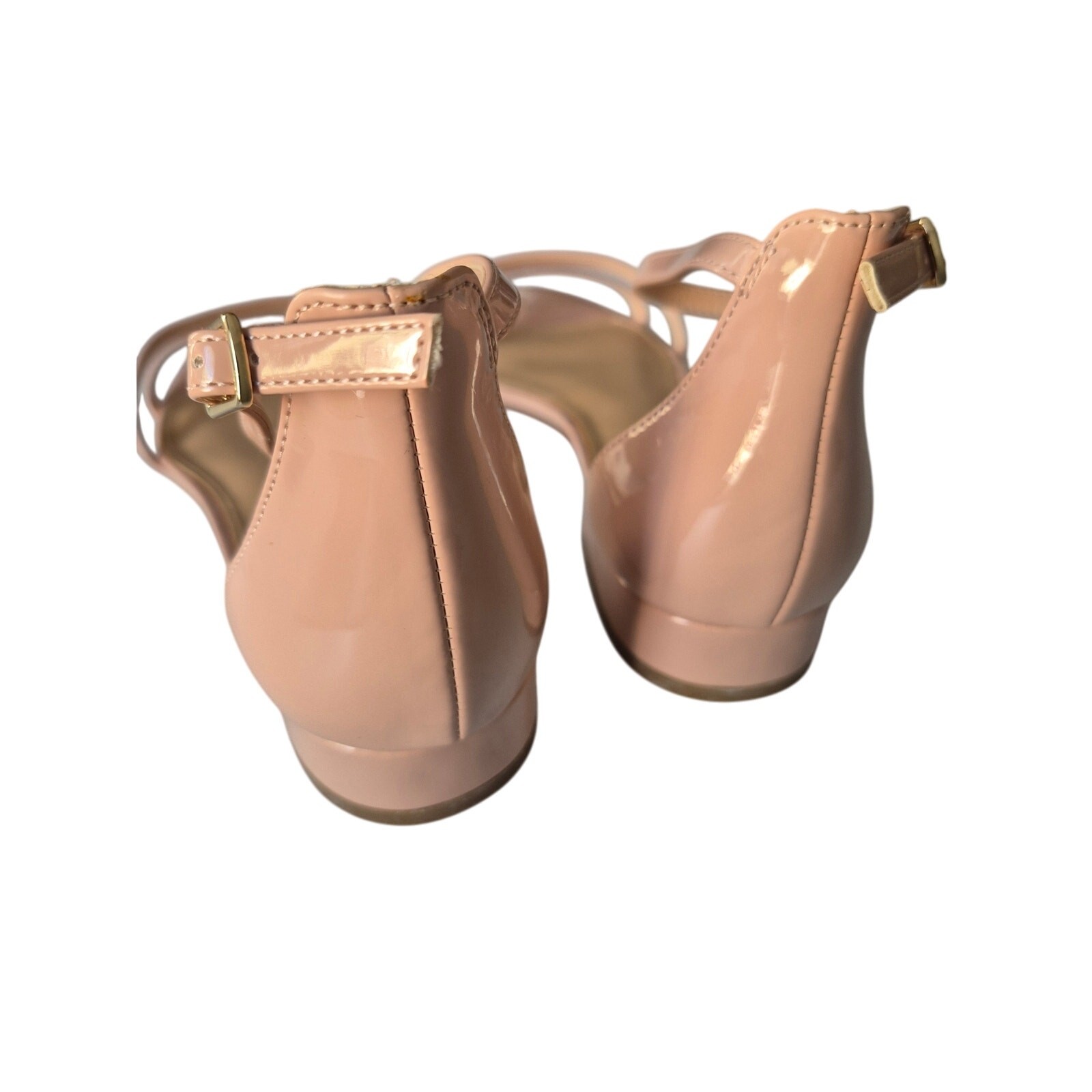 14th and Union Jemma Strappy Sandals US 7 Medium Nude