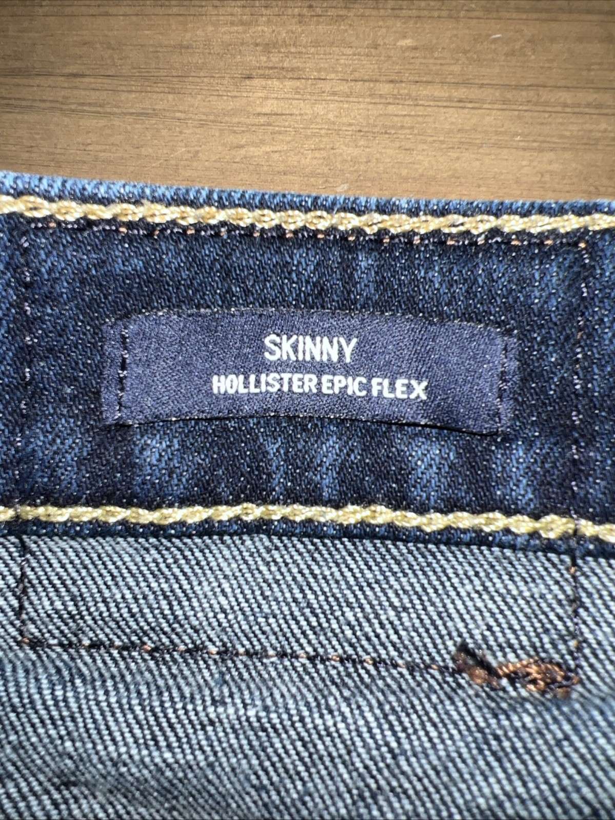 Men’s Hollister Skinny Epic Flex Dark Wash 29 X 32