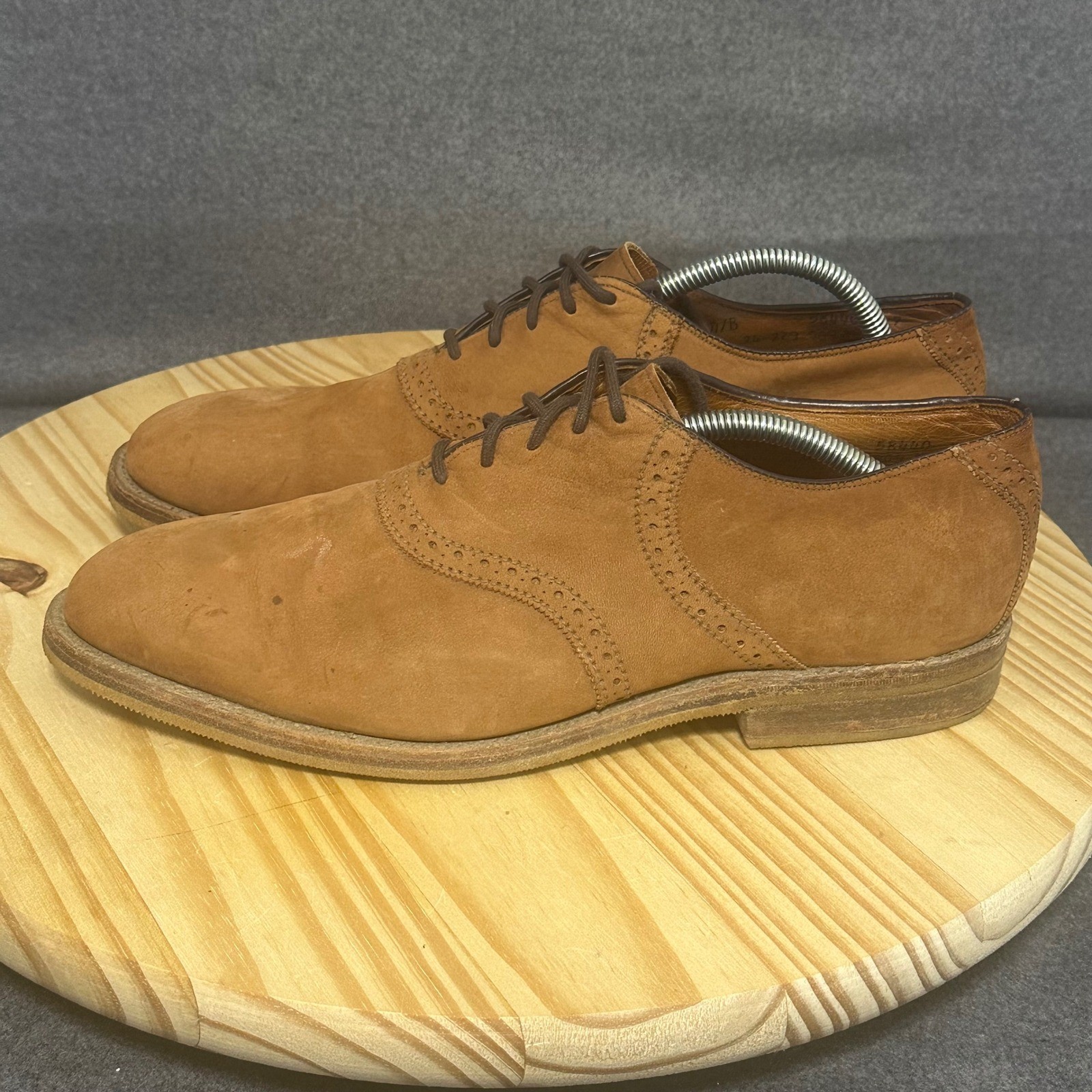 Florsheim Imperial Aristocraft Longwing 10D Brown Made in USA Leather