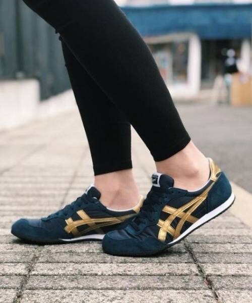 Onitsuka Tiger 1183B400 SERRANO Sneakers4-11HLight gray Brown oatmeal blue pink