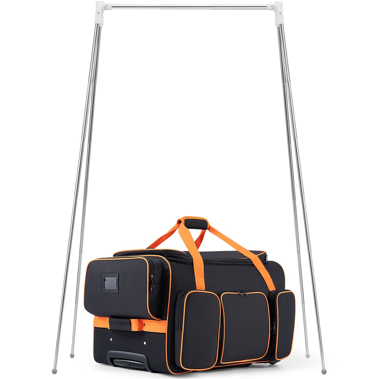 23″ Dance Bag with Garment Rack Dance Costumes Rolling Garment Bags For Travel