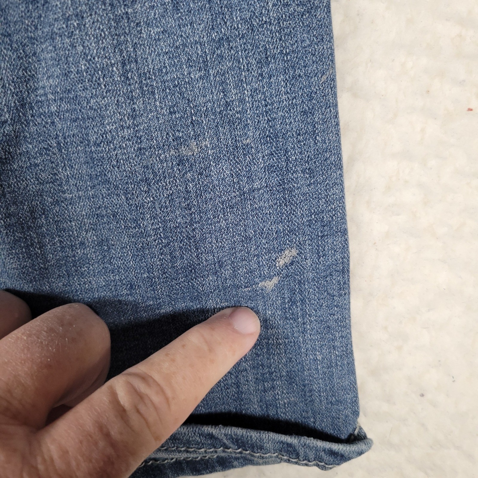 BKE Aiden Jeans Mens 30S Medium Wash Blue Slim Straight Stretch Denim Pants