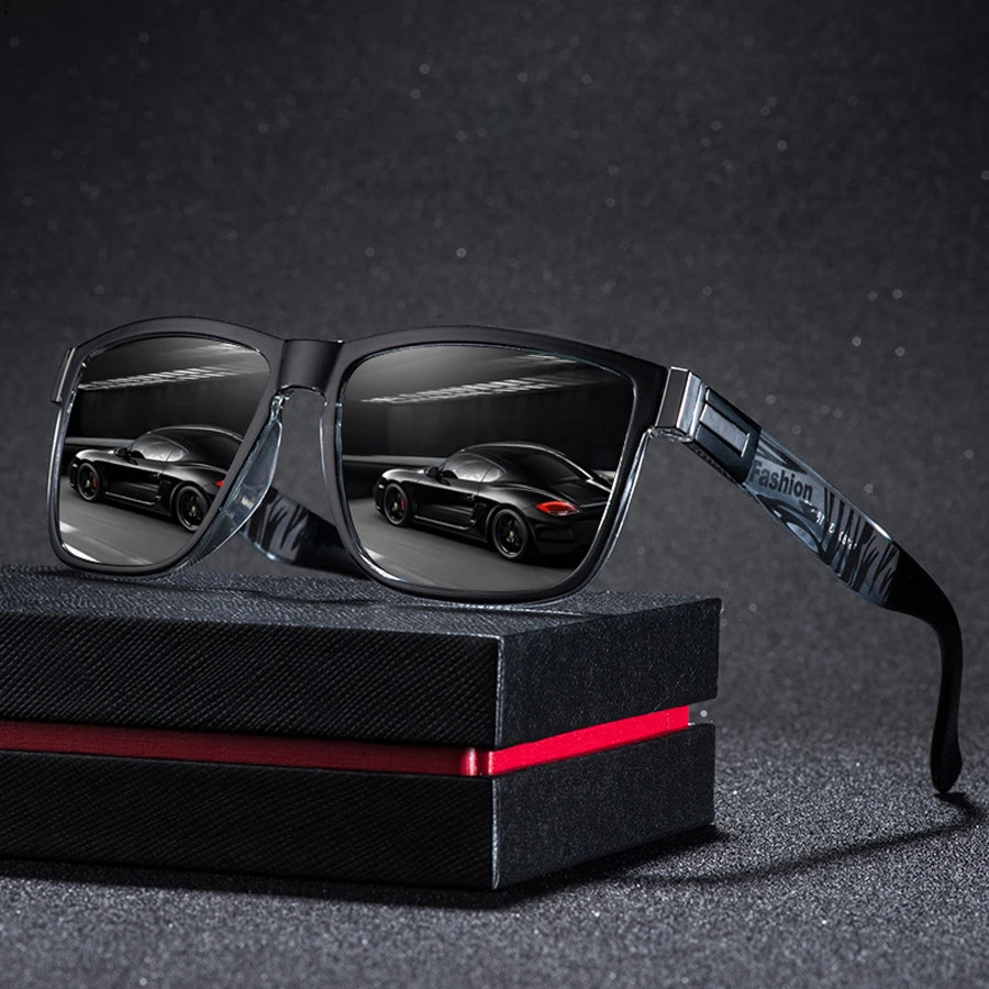 3PCS UV400 Square Sunglasses Set Retro Stylish Outdoor Eyewear Beach Summer Gift