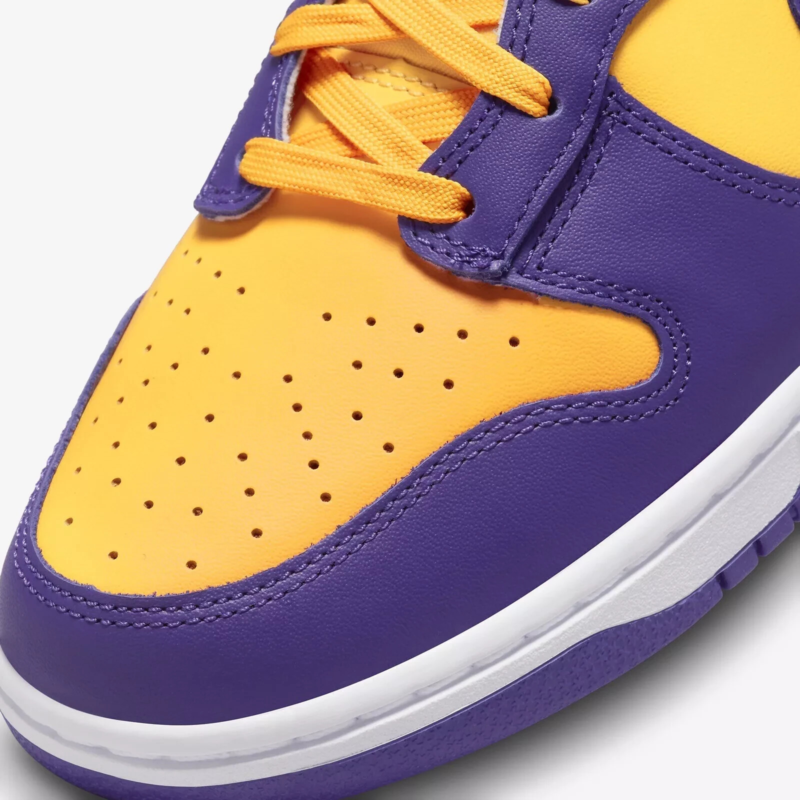 Nike Dunk High Retro DD1399-500 Purple Yellow Lakers Men’s Sneaker [US 7-12] New