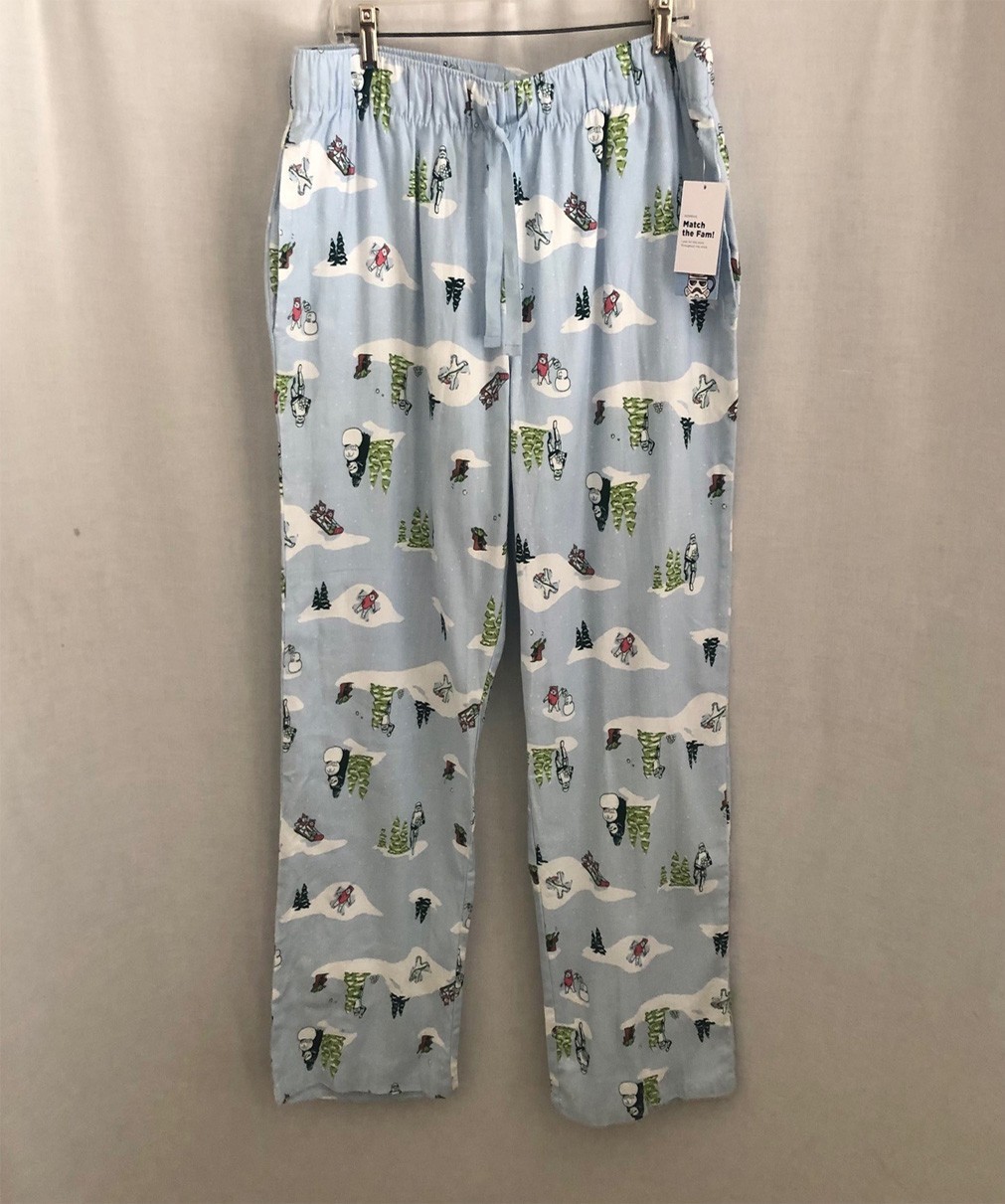 Star Wars Flannel Pajama Bottoms Women’s Large Old Navy