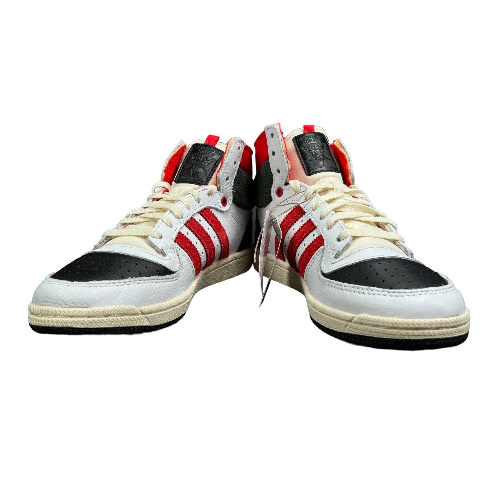 Adidas Top Ten RB Beige White Black Red High Top Shoes GV6628 Men’s Sizes 8 – 11