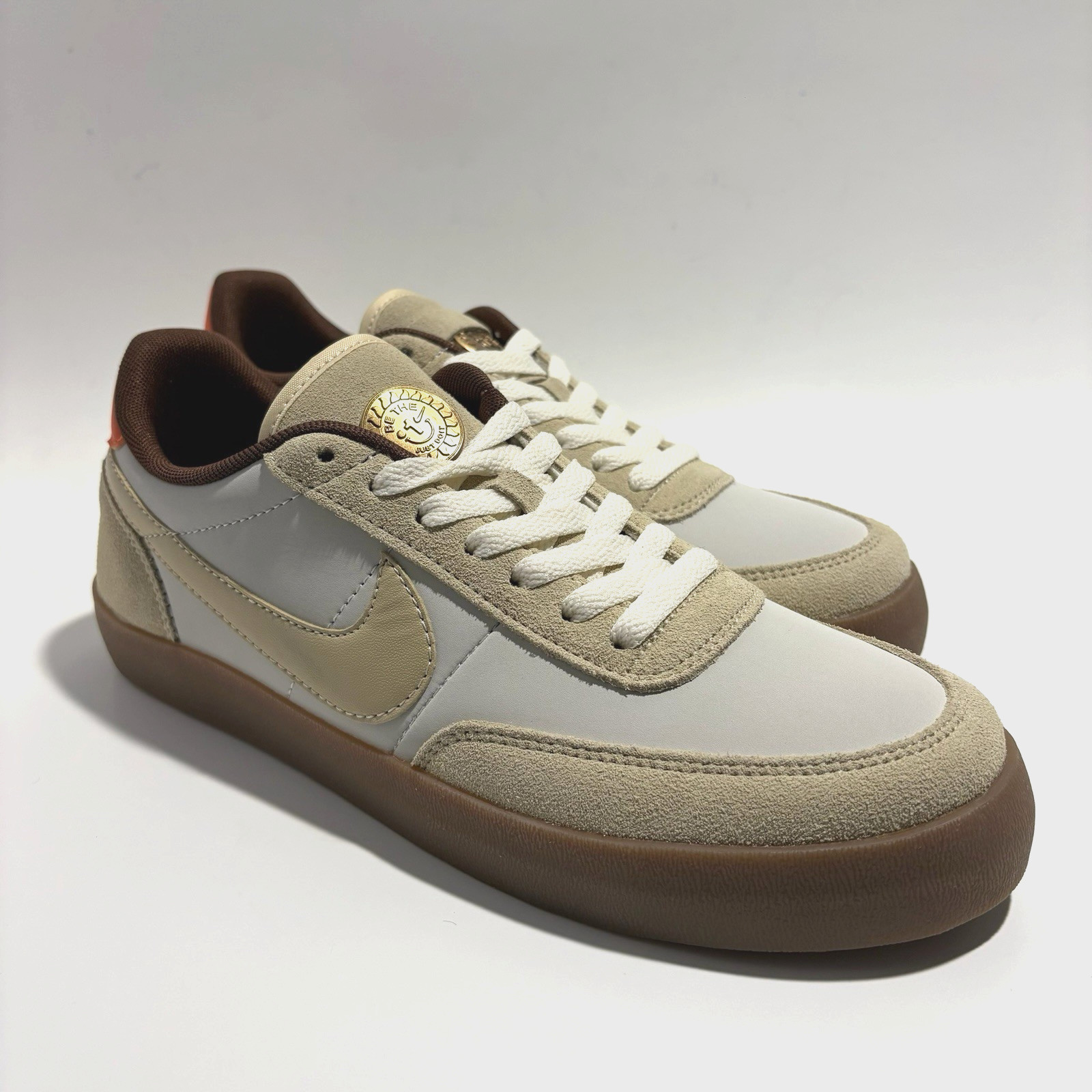 Nike Killshot Beige Suede Orange Gum, Brown Sail – MENS Size 11 Casual Shoes