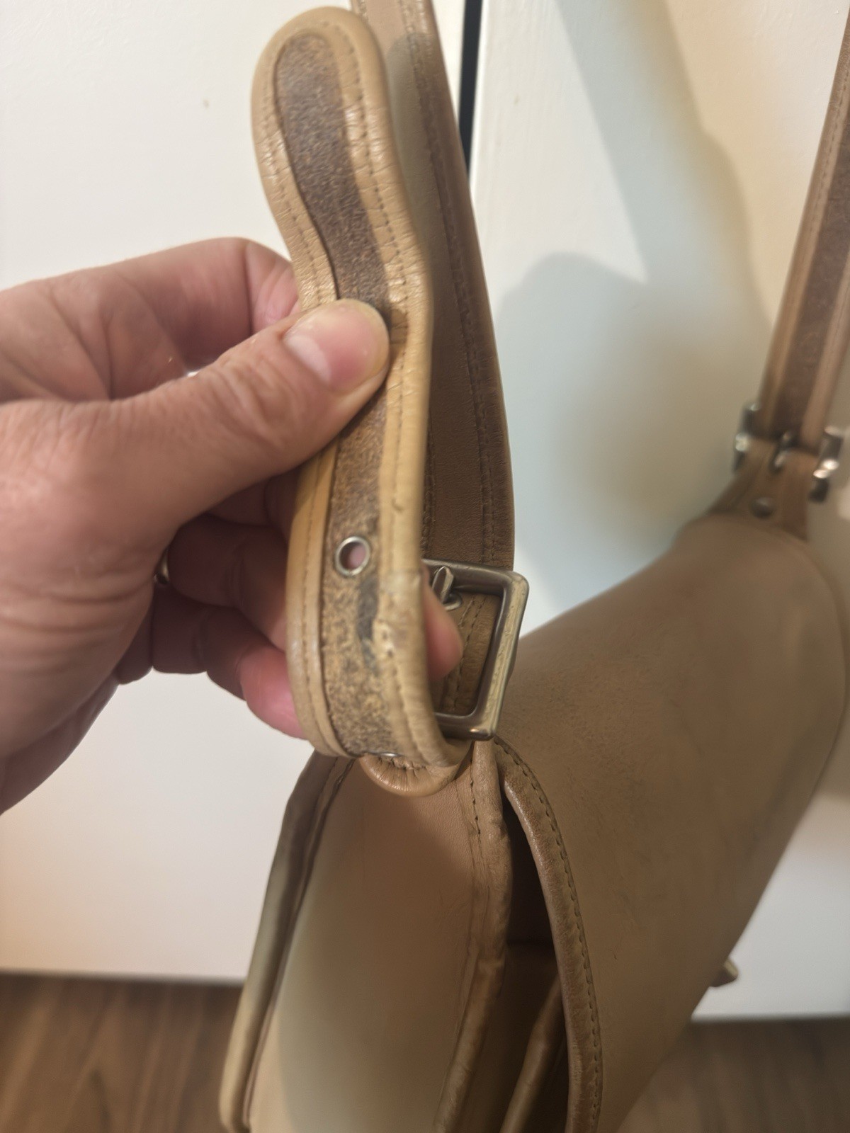 Coach Vintage Rambler’s Legacy #9061 Camel Color & Nickel Hardware
