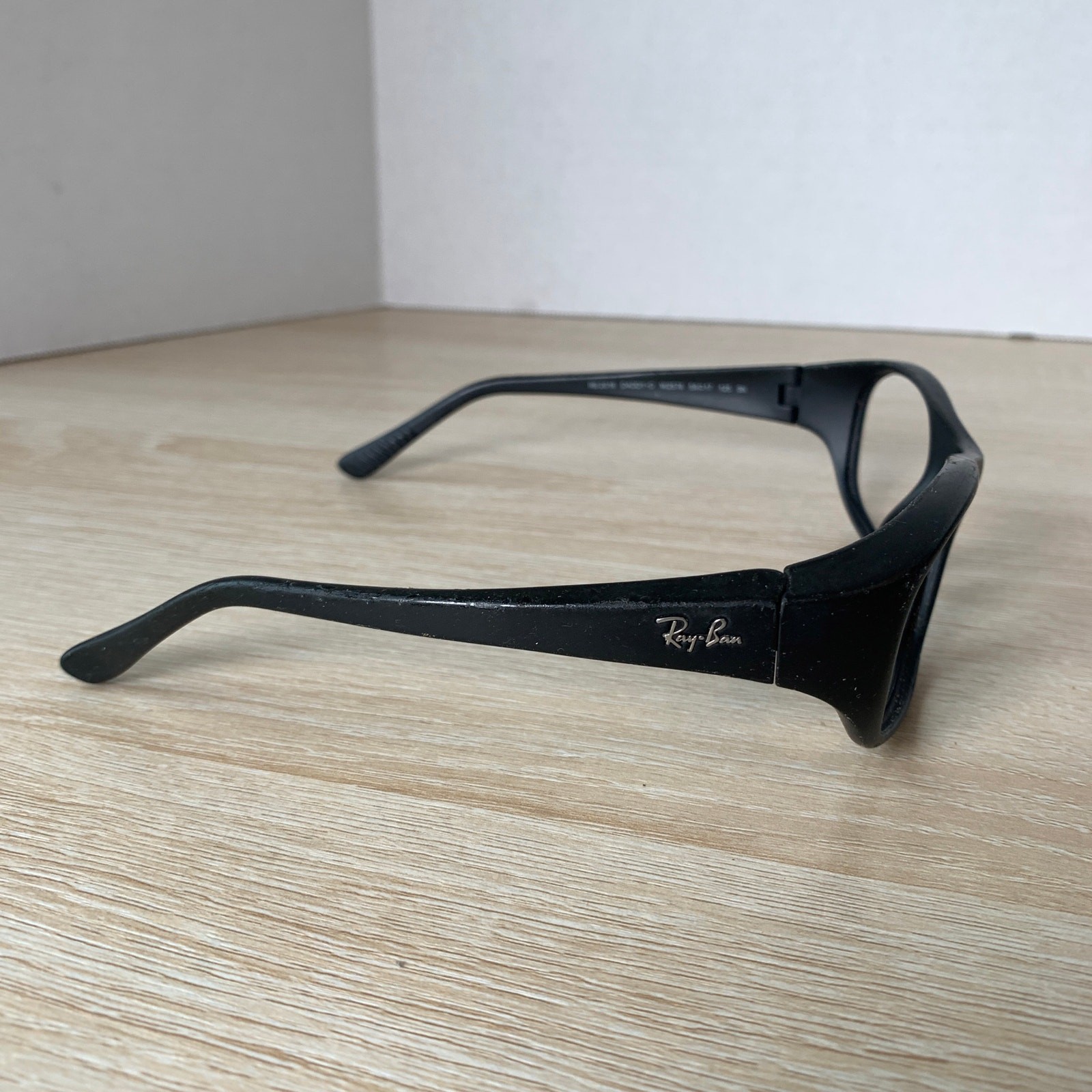 Ray-Ban RB2016 Daddy-O W2578 Sunglasses Matte Black Rubber 59-17-125 DAMAGED