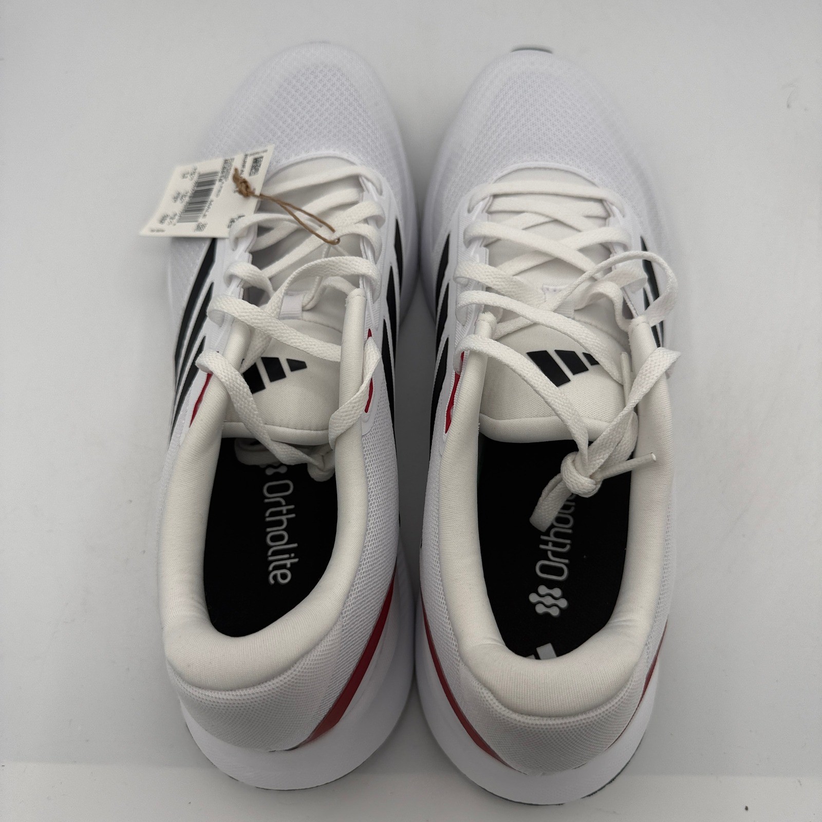 Adidas Runfalcon 5 Running Shoes Mens Cloudfoam White Black Red 11 IE8818
