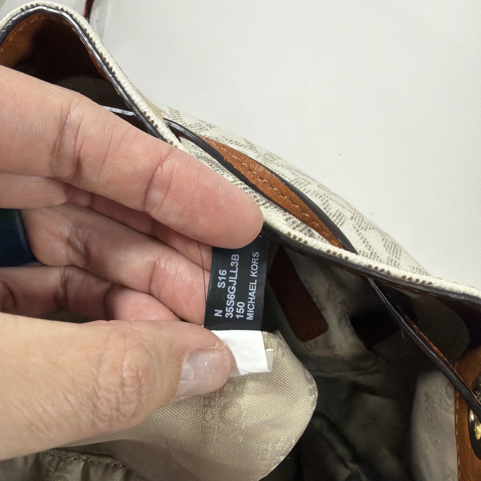 MICHAEL KORS MK Logo Drawstring Handbag
