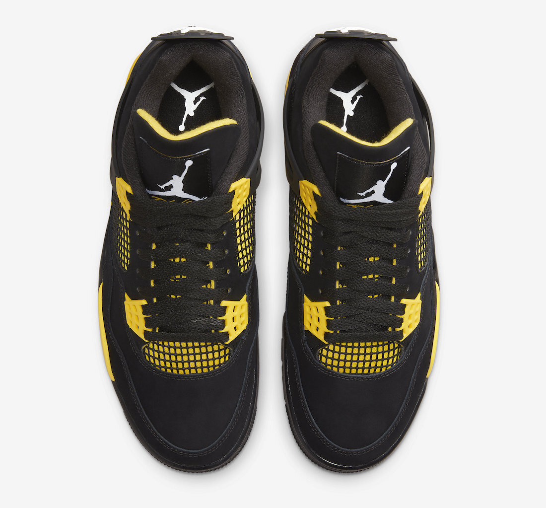 Nike Air Jordan 4 Retro Thunder 2023 Mens & GS DH6927-017 NEW