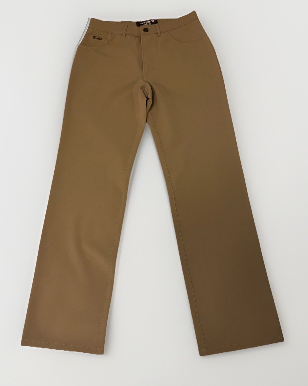 ALBERTO CERAMICA Men’s Pants Comfort Fit Camel Pants EU Sz 46 US 31