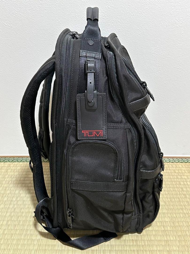 Tumi Alpha 3 Brief Pack Backpack Black Shoulder Bag Business Travel Nylon Outlet