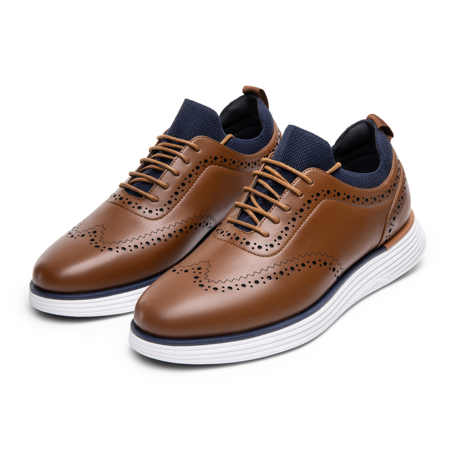 Men’s Fashion Dress Sneakers Oxfords Casual Wingtip Brogue Comfortable Shoes