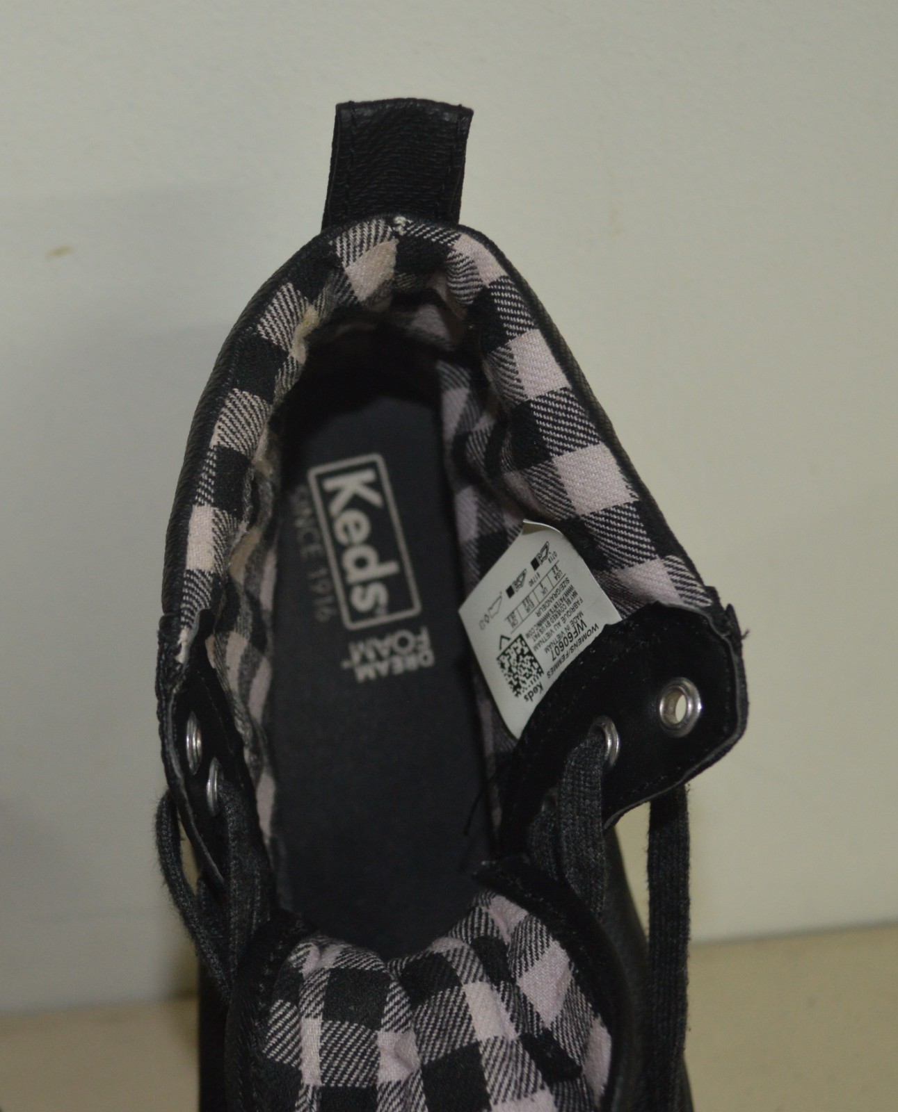 Keds Black Scout Splash Water Resistant Boots Canvas Insulated Women’s 8.5