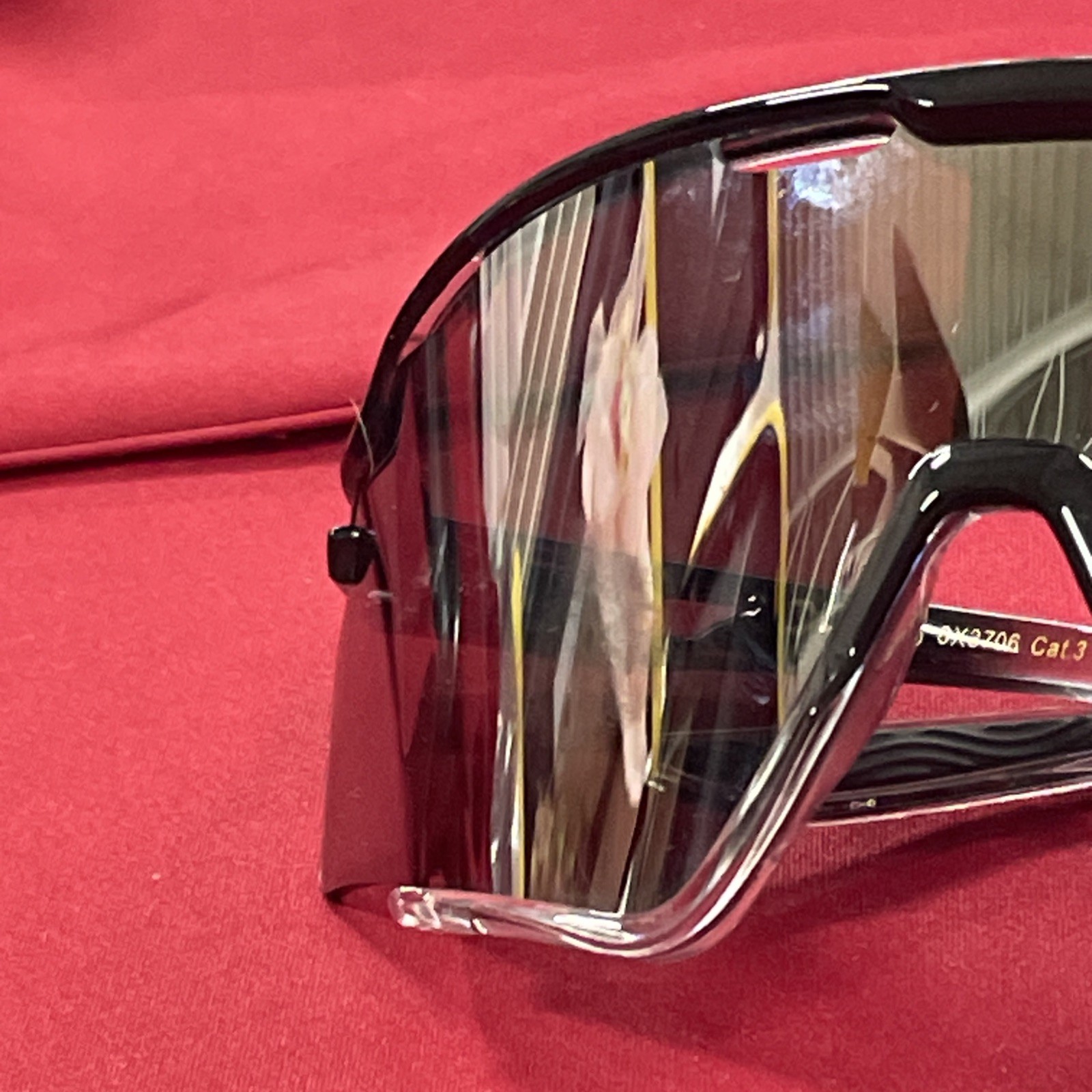Men’s X Loop Wrap Around Gray Plastic Framed Sport Sunglasses