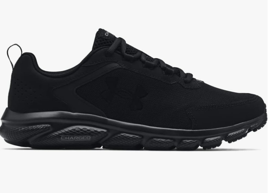 Under Armour UA Charged Assert 9 Men Running Shoes Size 13 – Black