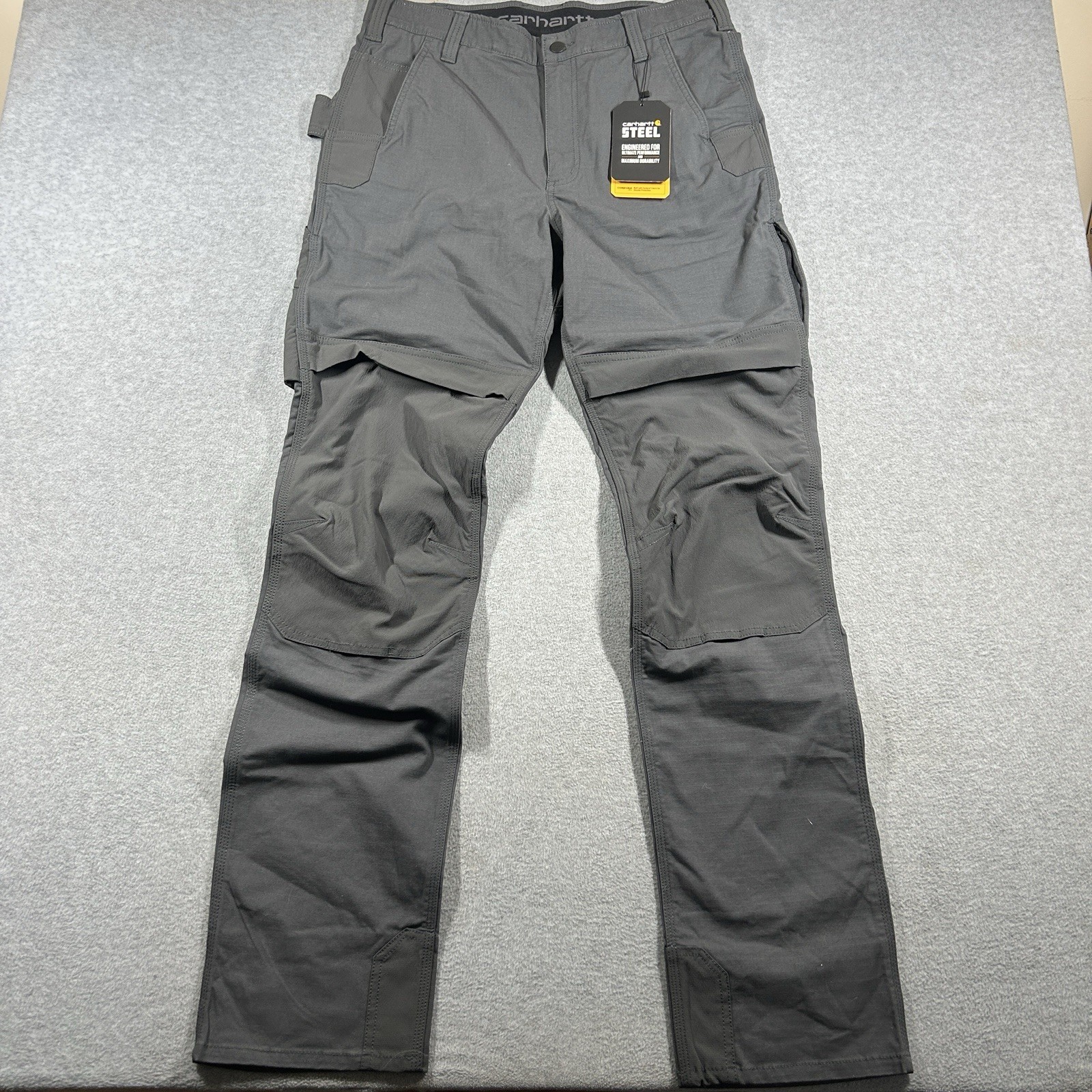 Carhartt Steel Rugged flex relaxed fit double front utility pants men’s 34×36
