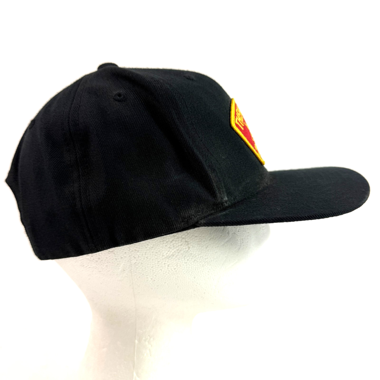 The Hundreds Drawing Lines Troop Snapback Hat Wool Embroidered Patch Adjustable