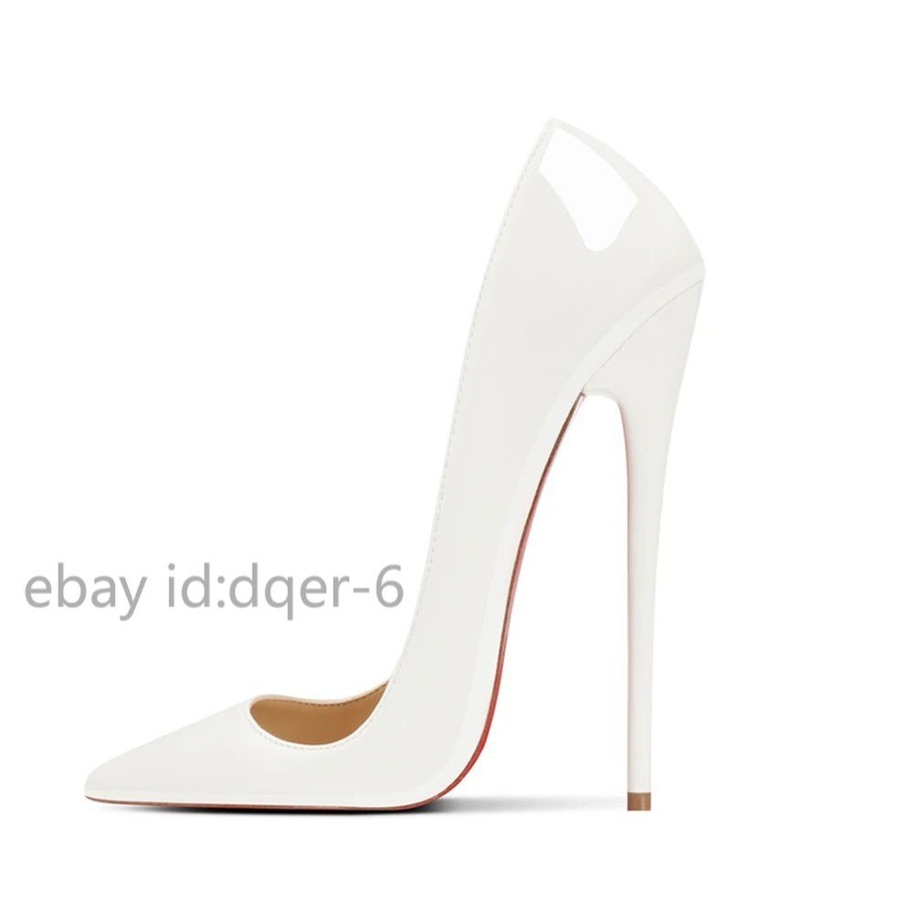 Customize 16CM Extreme High Heels Black Patent Pointed Toe Unisex Design Man