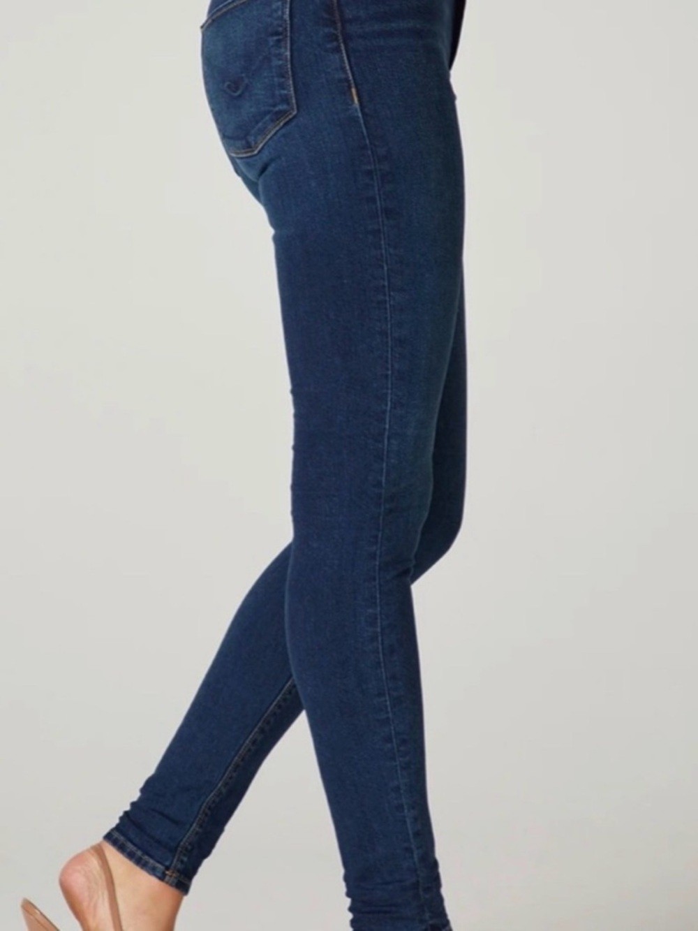 Hudson Nico Super Skinny Mid-Rise Jeans | Dark Wash | Size 26