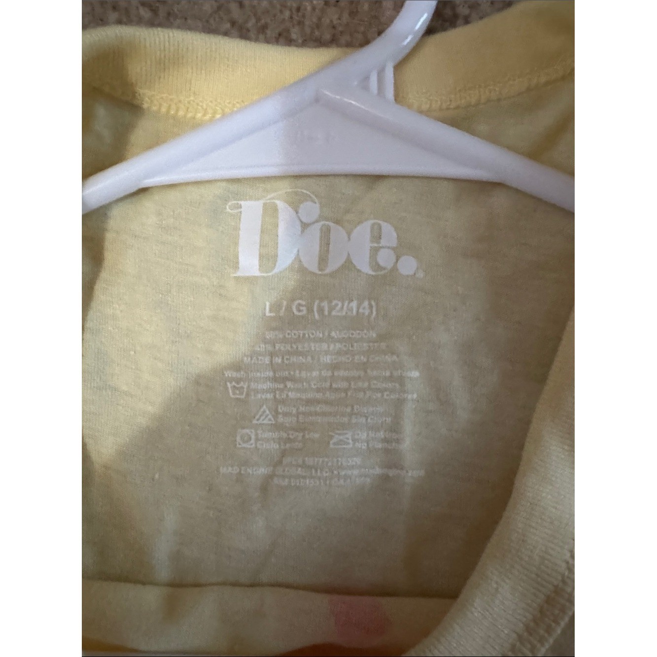 Pasta Club Italy Graphic Tee – Yellow