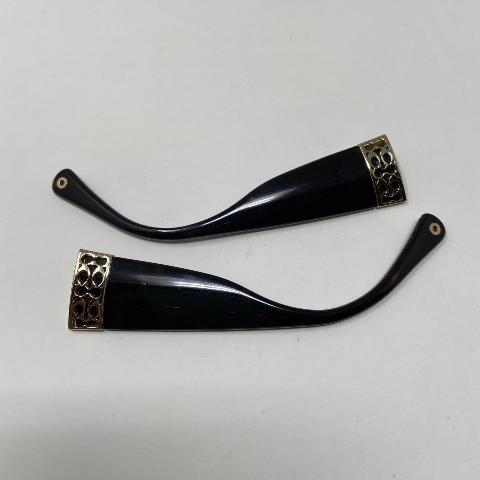 Coach BRONWEN S829 TORTOISE 125mm TEMPLE ARM PARTS 131Z