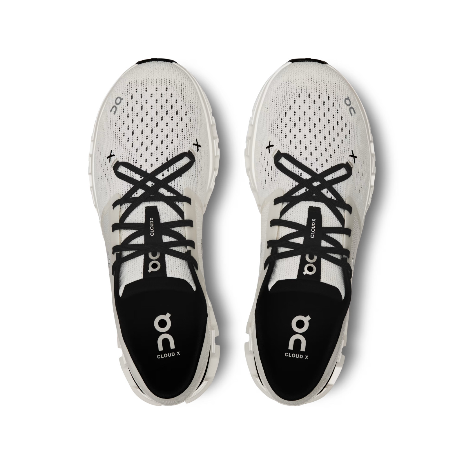 (Authentic) On Men’s Sneaker Cloud X 3ME30040791, Ivory | Black, Size US