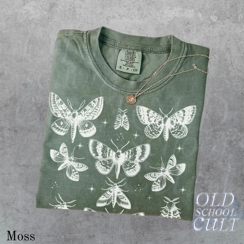 Butterfly Vintage Nature Insect Comfort Tee