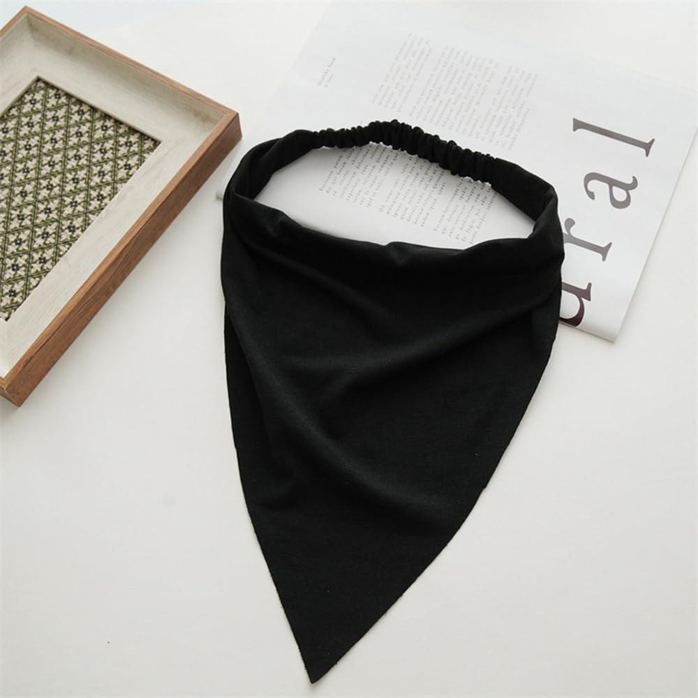 DINPREY Long Hair Scarf Large, Black,grey,khaki,beige,brown,deep Grey
