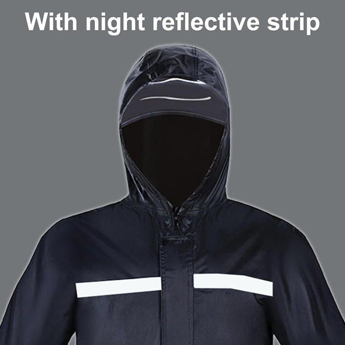 Rain Suits for Men Women Jackets Pant Gear Raincoat Waterproof motorcycle hivis