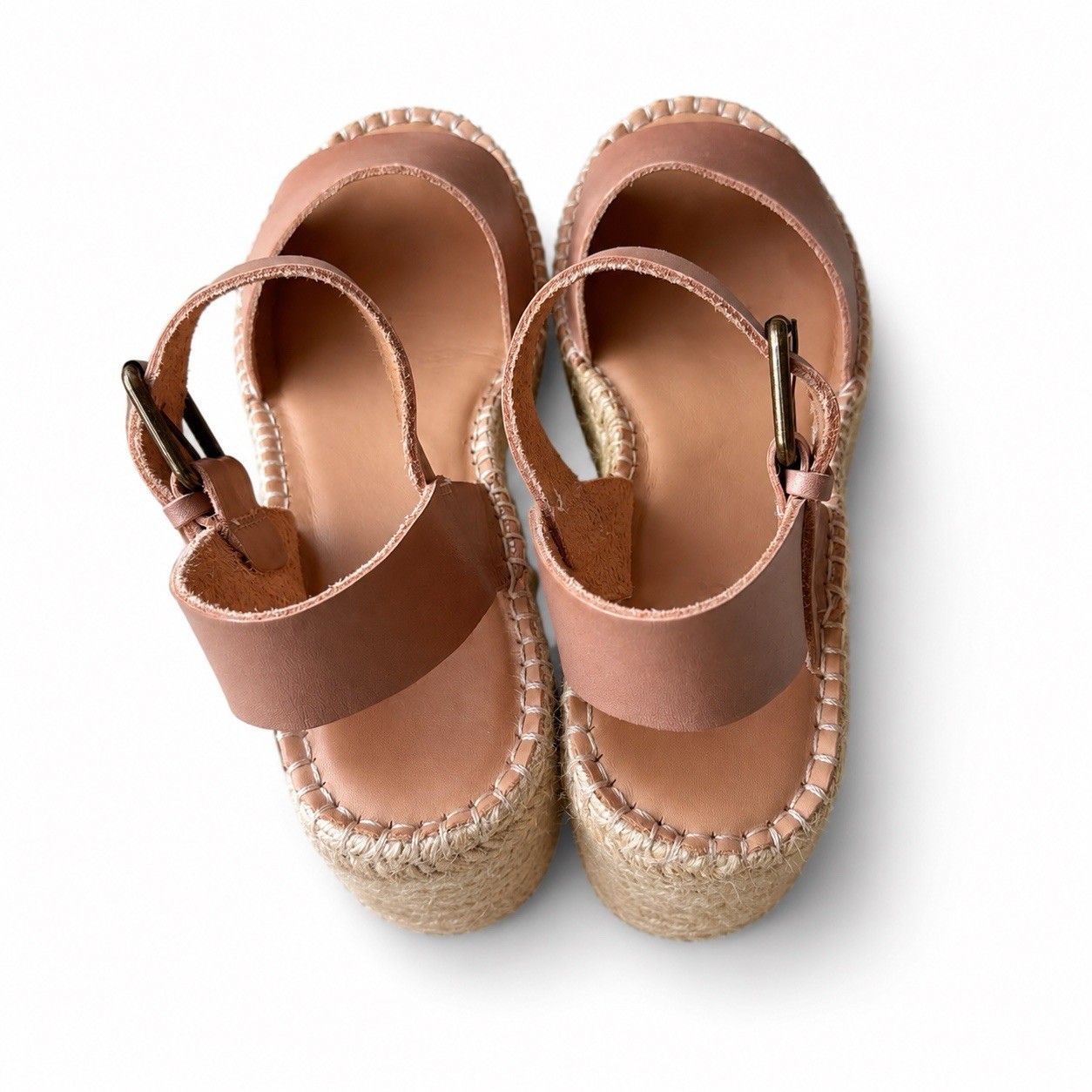 Soludos Minorca Platform Espadrille Sandals Women’s Size 7 Coastal Chic