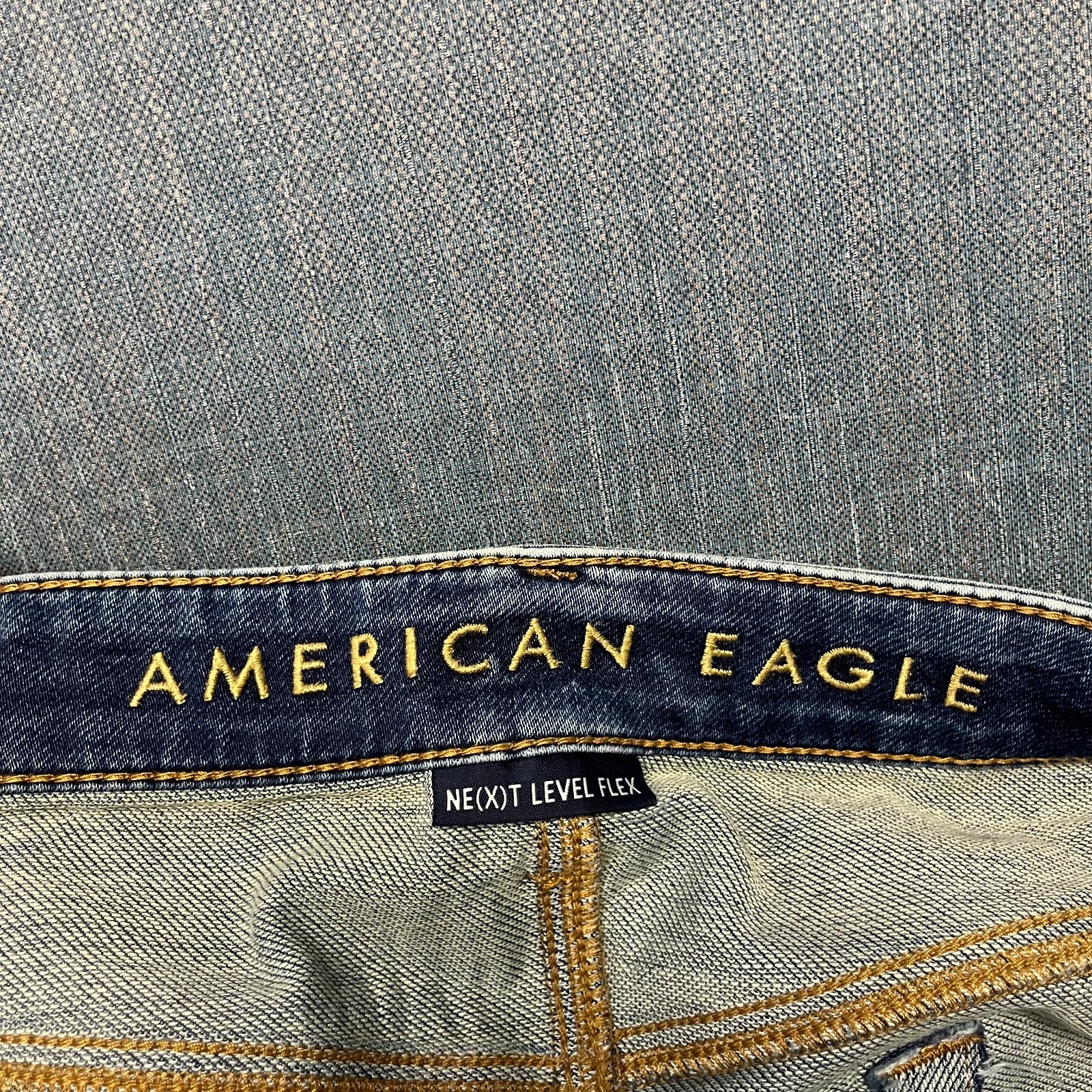 American Eagle Men’s Jeans Size 34×36 Blue Next Level Flex Denim Slim Straight