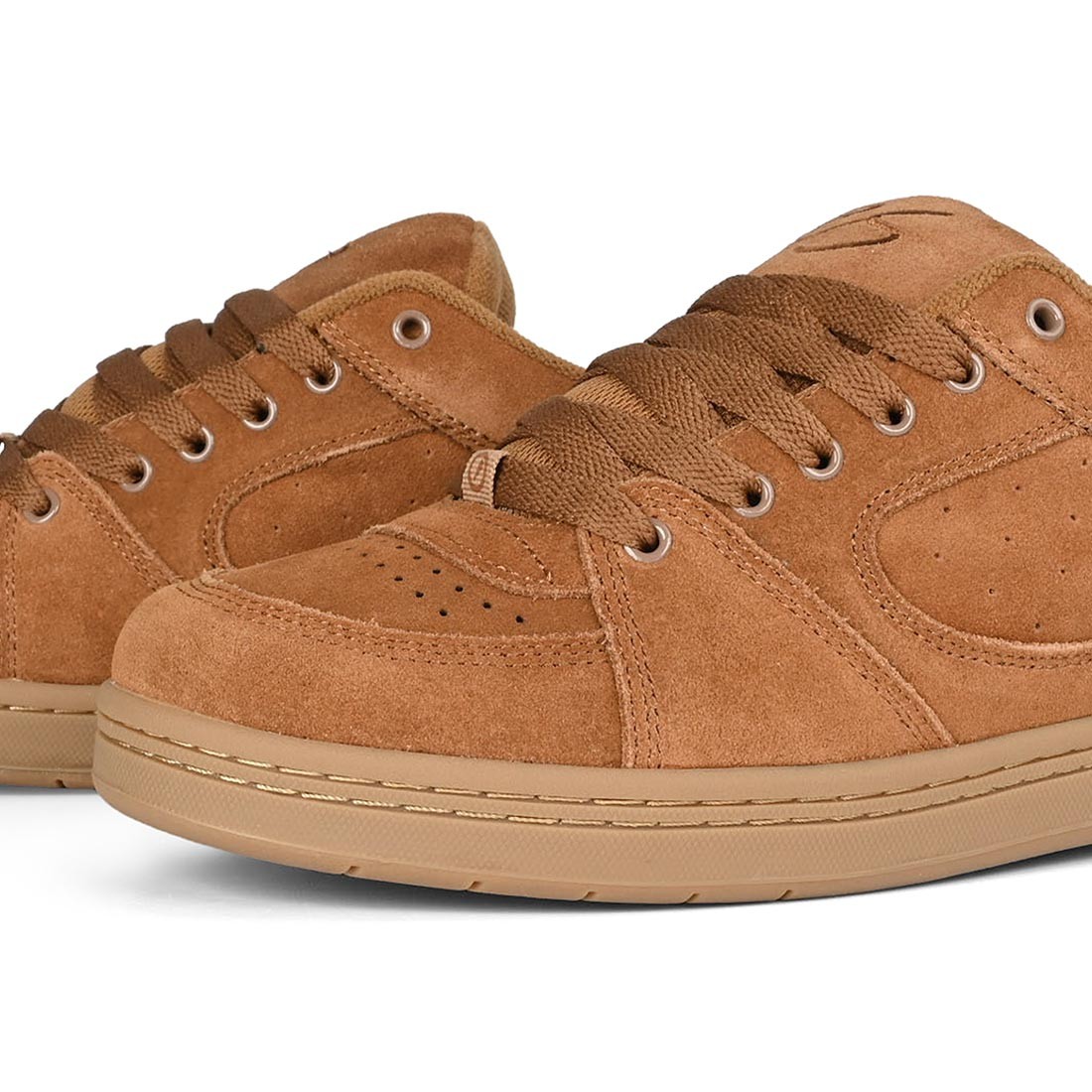 eS Accel OG Skate Shoes – Brown/Gum