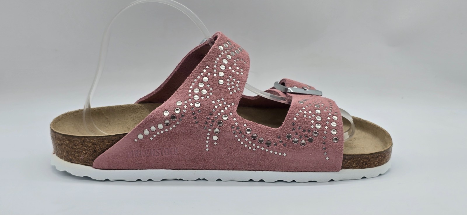 Birkenstock INJECTED RIVETS Leather ARIZONA Injected Rose 41R BNIB 1012788 #998