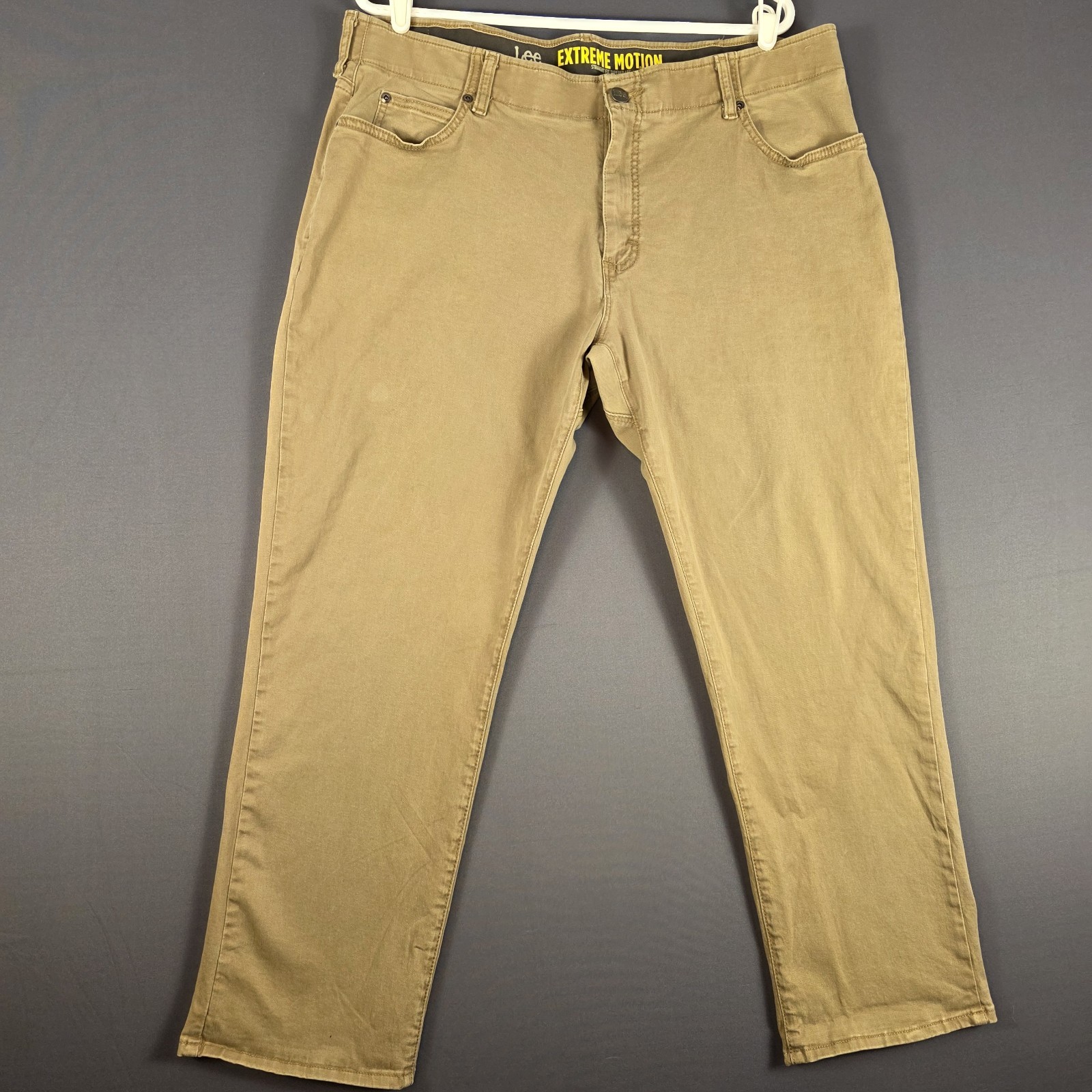 Lee Extreme Motion Performance Series Khaki Pants Men’s 38×27 Straight Fit