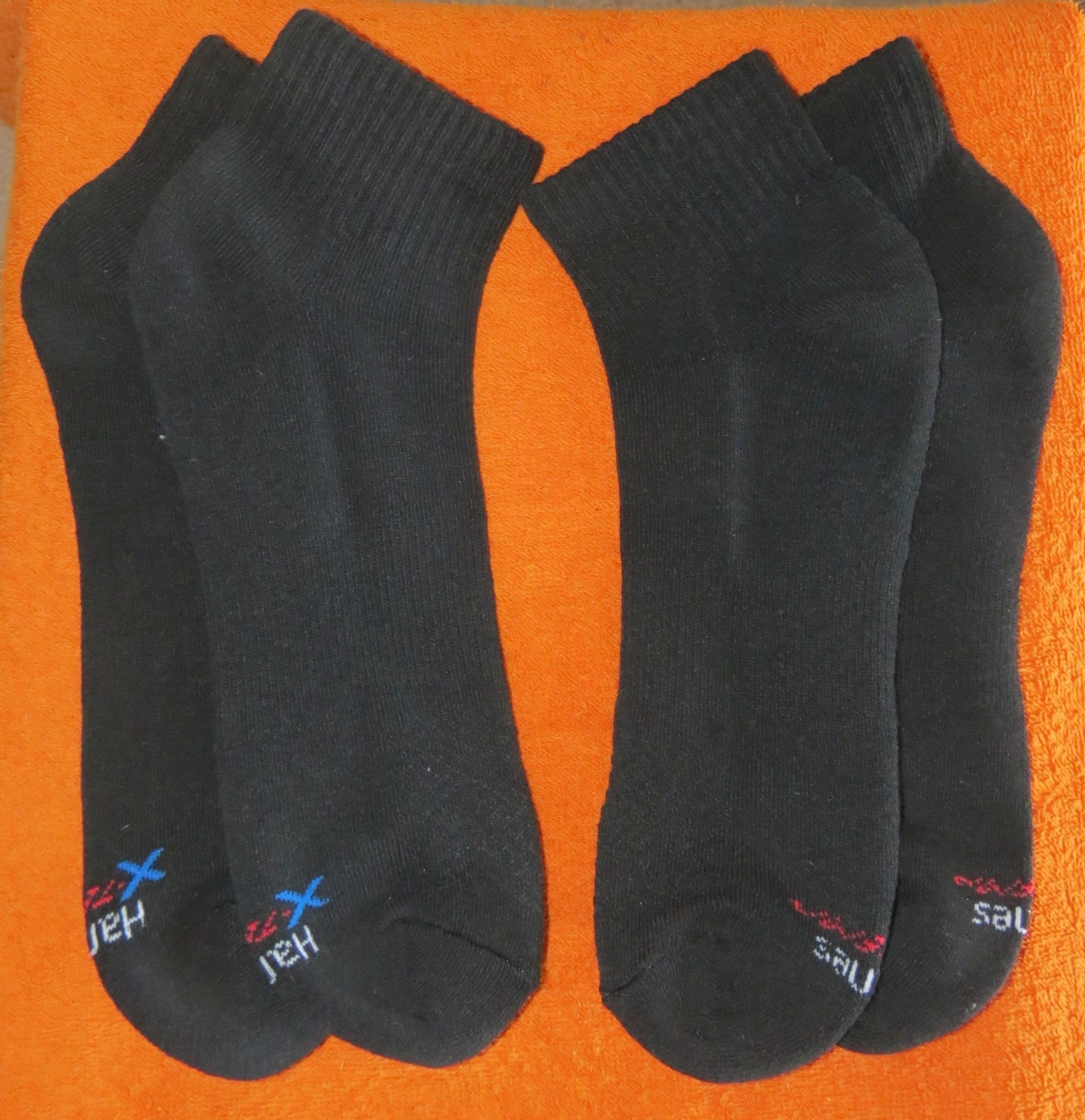 HANES® X-TEMP® COMFORT FIT Men’s Size 6-12 Lot of 4 Pair Socks*New w/o Packaging