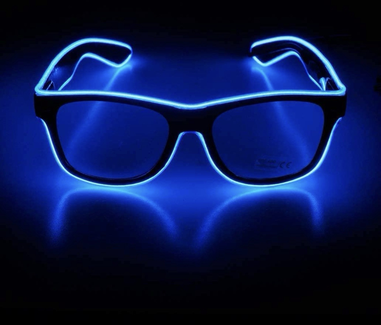 LED Glasses Light Up Glasses with 4 Modes Blue – A0221