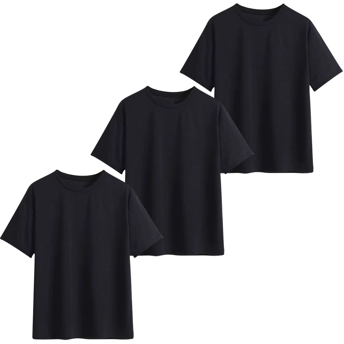 Uneek 5 PACK Unisex Mens CLASSIC T-SHIRT Plain 100% Cotton Blank Tee T shirt TOP