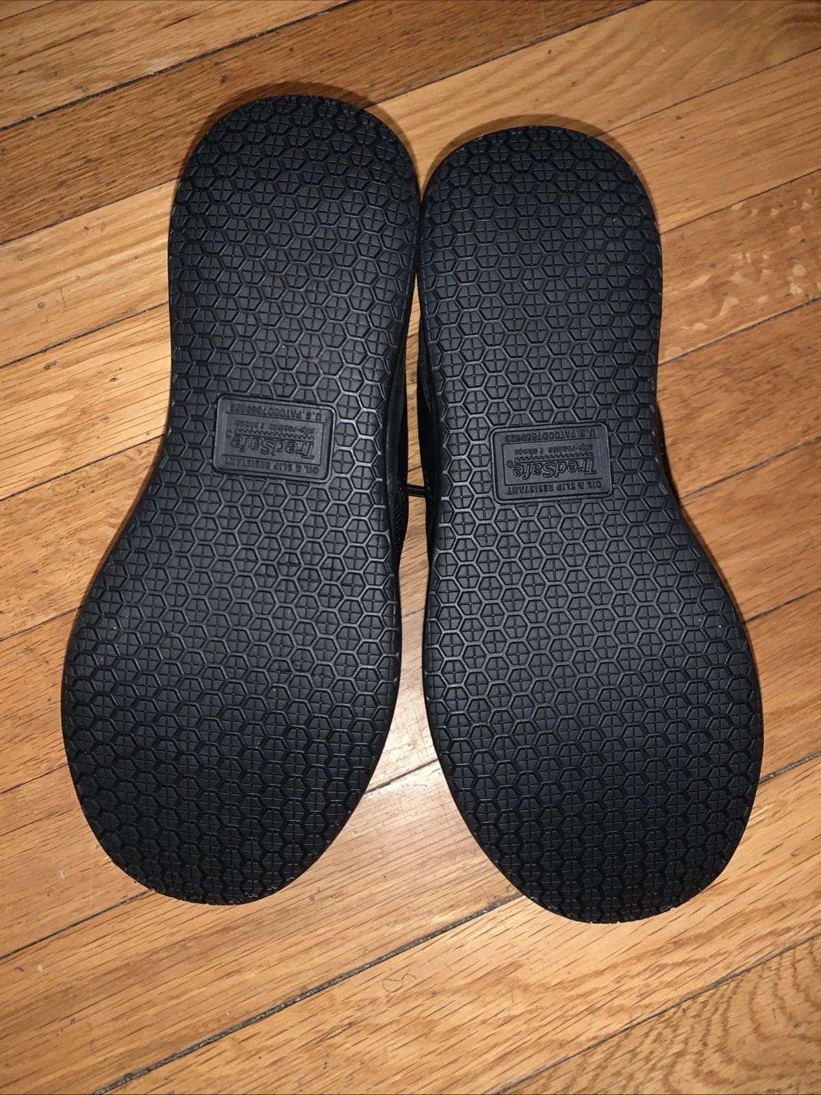 TREDSAFE – Black Sara II Slip-On & Slip Resistant Shoes – NEW! w Tags Size 10