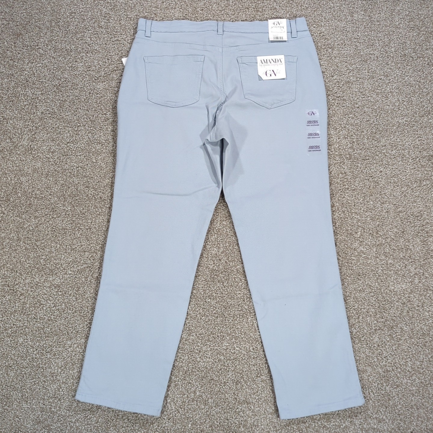 Women Plus Gloria Vanderbilt Amanda Classic Jeans Blue 16W 24WS Crimson 20WS 24W