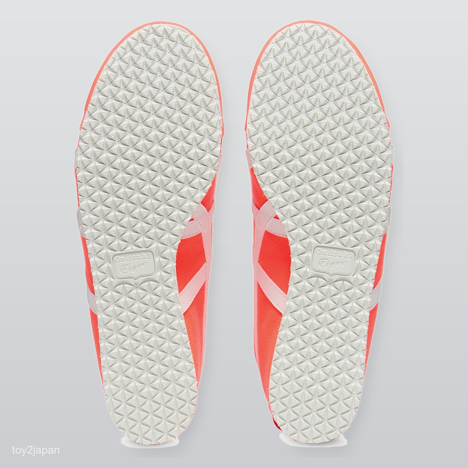 Onitsuka Tiger MEXICO 66 SLIP-ON 1183A360-702 Flash Coral White Men’s Size New