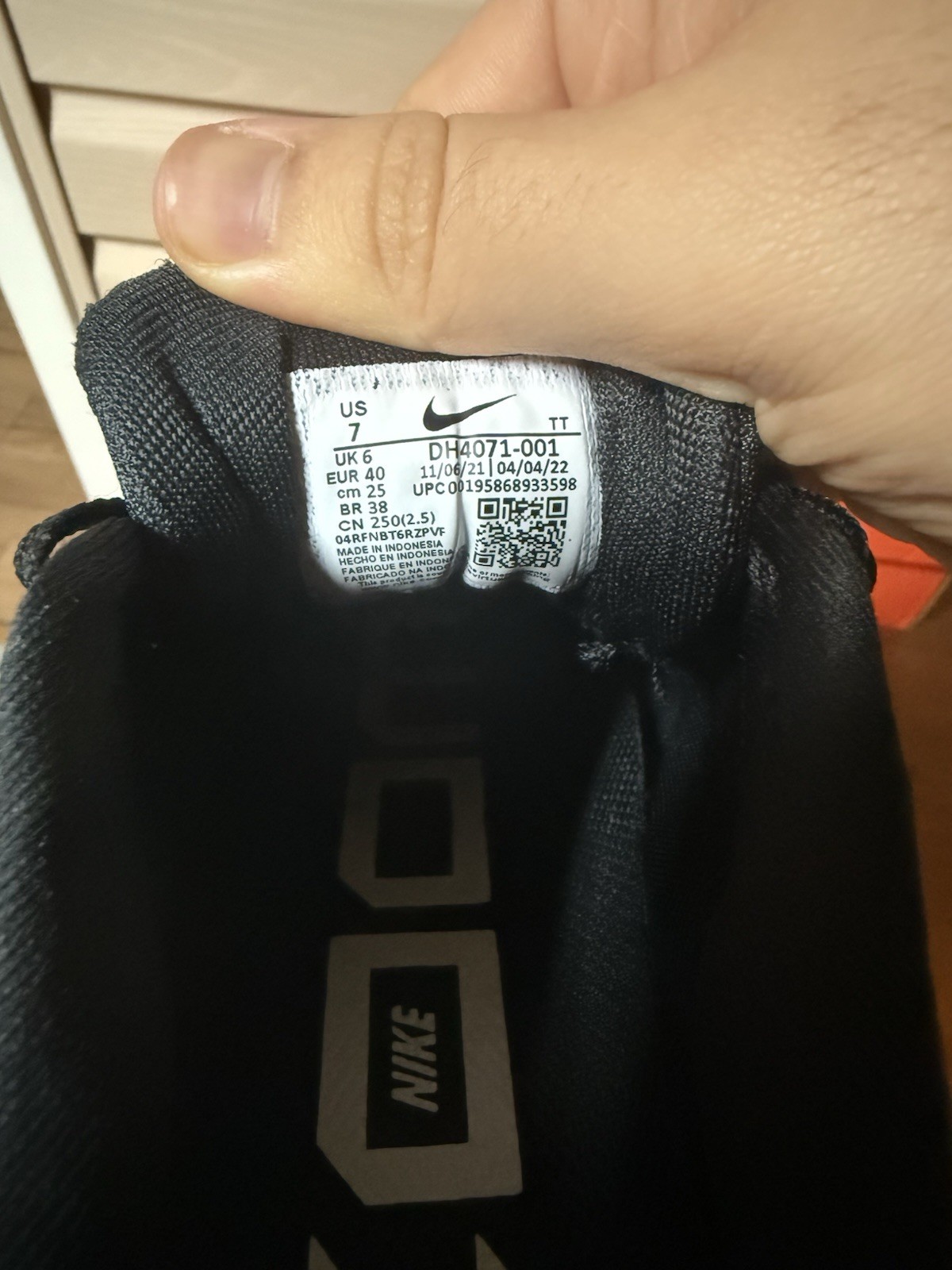Size 7 – Nike Men’s Air Zoom Pegasus 39 Black Dark Smoke Grey – DH4071-001