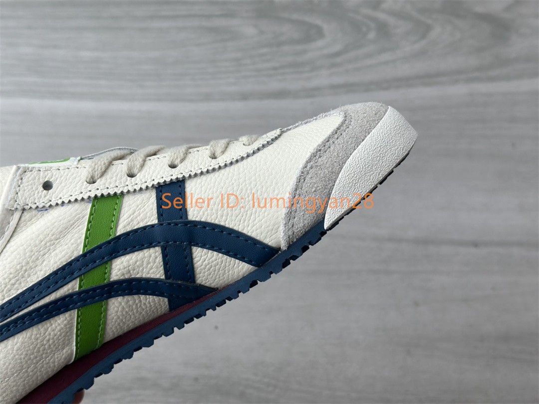2026 NEW! Onitsuka Tiger MEXICO 66 1183A201-115 White Blue Green for Mens Womens