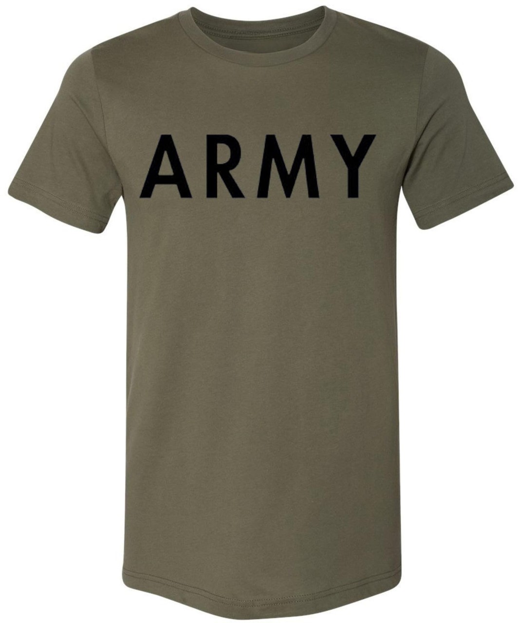 Men’s Army PT Style T-Shirt U.S. Army Military Physical Training Infantry Shirt