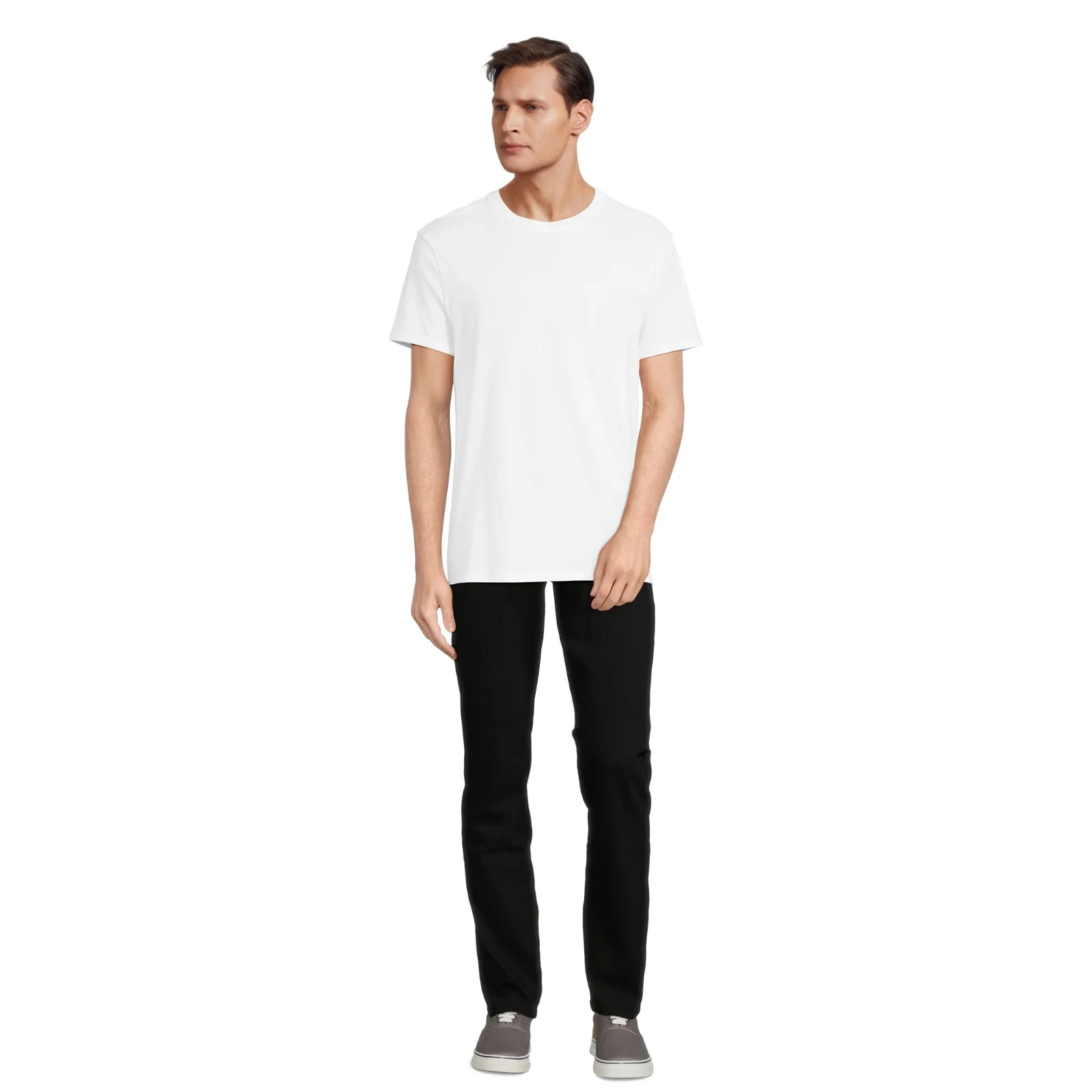 Pair of Thieves Men’s Classic Fit Short Sleeve Crewneck Undershirt 2pk – White