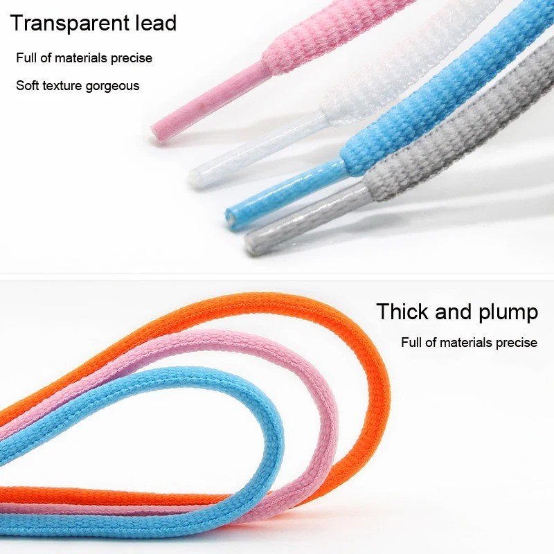 Oval Sneakers Shoe Laces Semicircle Sports Shoelaces Classic Round Adult